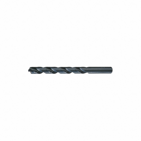 CLE-LINE C22893 Jobber Length Drill Bit, 9.50 mm Drill Bit Size, 81 mm Flute Length, 125 mm Overall Length | CQ9BEL 50CR49