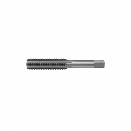 CLE-LINE C62011 Straight Flute Tap, #6-32 Thread Size, 11/16 Inch Thread Length, 2 Inch Length, Pipe | CQ9CRL 50CC10