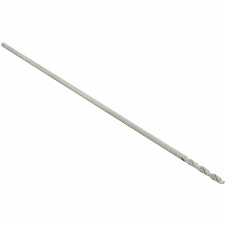 CLEVELAND C13239 Extra Long Drill Bit, #28 Drill Bit Size, 1 3/4 Inch Flute Length, 1/8 Inch Shank Dia | CQ9HCZ 407G55