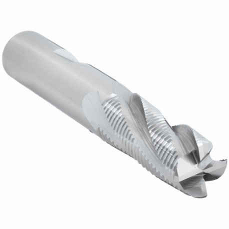 CLEVELAND C30833 Square End Mill, Bright Finish, Center Cutting, 4 Flutes, 5/8 Inch Milling Dia | CQ9UFE 2NAK7