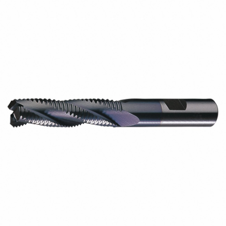 CLEVELAND C31111 Square End Mill, Center Cutting, 5 Flutes, 1 Inch Milling Dia, 3 Inch Length Of Cut | CQ9WRX 437W13
