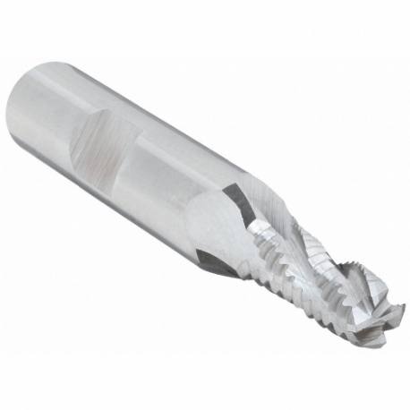 CLEVELAND C31176 Square End Mill, Bright Finish, Center Cutting, 4 Flutes, 5/16 Inch Milling Dia | CQ9XGL 2RHL1