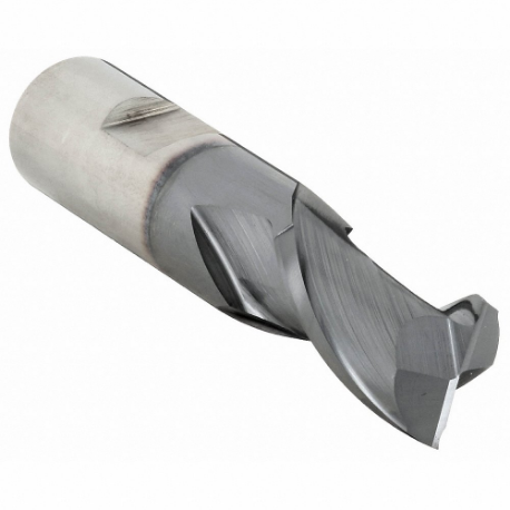 CLEVELAND C32550 Square End Mill, Center Cutting, 2 Flutes, 1/2 Inch Milling Dia | CQ9UVJ 2NFL1