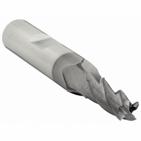 CLEVELAND C33249 Square End Mill, Center Cutting, 4 Flutes, 17/64 Inch Milling Dia, 3/4 Inch Cut | CQ9WDJ 438A92