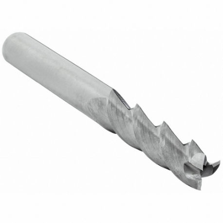 CLEVELAND C33536 Square End Mill, Center Cutting, 2 Flutes, 5/16 Inch Milling Dia, 2 Inch Cut | CQ9VFW 438D27