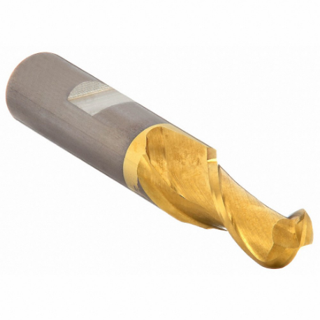 CLEVELAND C39026 Ball End Mill, 2 Flutes, 1 1/2 Inch Milling Dia, 2 1/2 Inch Cut, 5 Inch Overall Length | CQ9DKM 438G14