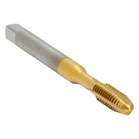 CLEVELAND C55156 Straight Flute Tap, #0-80 Thread Size, 5/16 Inch Thread Length, 1 5/8 Inch Length | CQ9XRJ 435R09