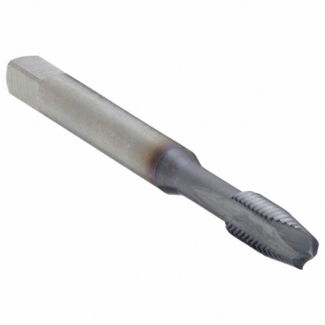 CLEVELAND C55370 Spiral Point Tap, #0-80 Thread Size, 5/16 Inch Thread Length, 1 5/8 Inch Length, Ticn | CQ9REY 435R91
