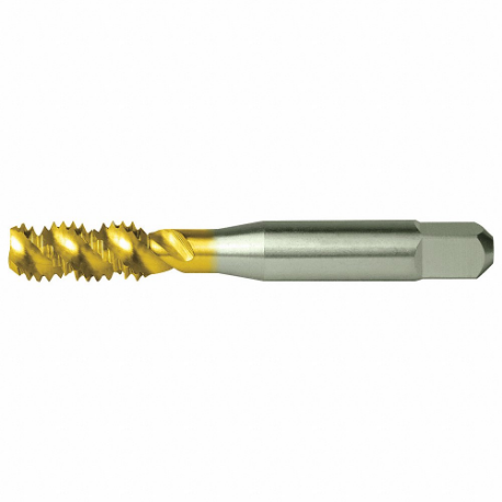 CLEVELAND C55576 Spiral Flute Tap, #10-32 Thread Size, 1/2 Inch Thread Length, 2 3/8 Inch Length | CQ9QTQ 435T25