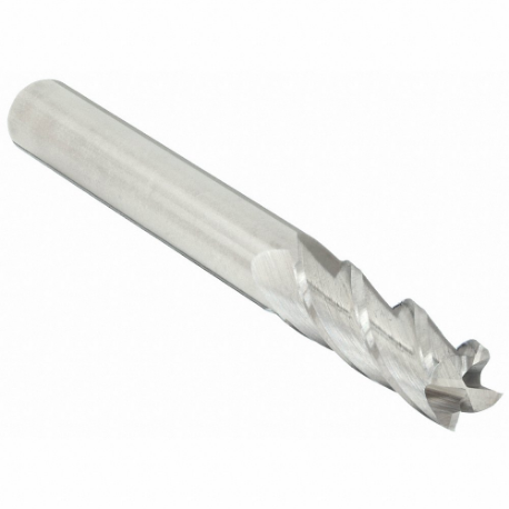 CLEVELAND C61870 Square End Mill, Center Cutting, 4 Flutes, 3/8 Inch Milling Dia, 5/8 Inch Length Of Cut | CQ9WJV 33GA31
