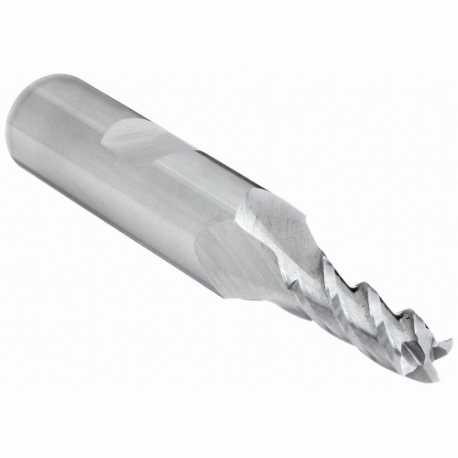 CLEVELAND C75094 Square End Mill, Center Cutting, 4 Flutes, 6.00 mm Milling Dia, 15.88 mm Length Of Cut | CQ9WNH 438R66