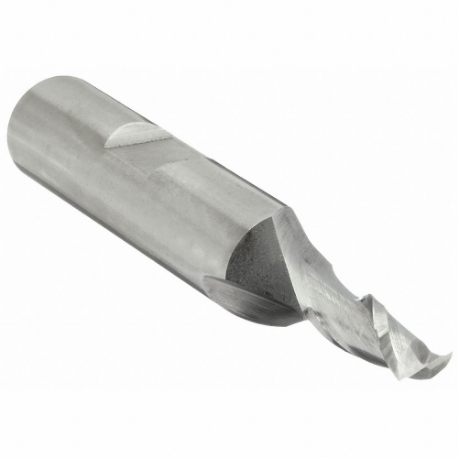 CLEVELAND C75127 Square End Mill, Bright Finish, Center Cutting, 2 Flutes, 1/8 Inch Milling Dia | CQ9UCZ 438R87