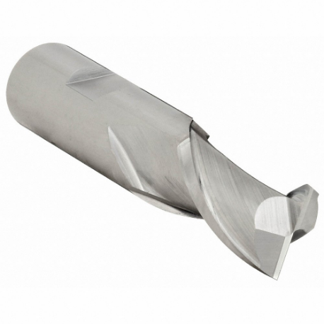 CLEVELAND C42633 Square End Mill, Bright Finish, Center Cutting, 2 Flutes, 1 1/4 Inch Milling Dia | CQ9UCR 2NFK3