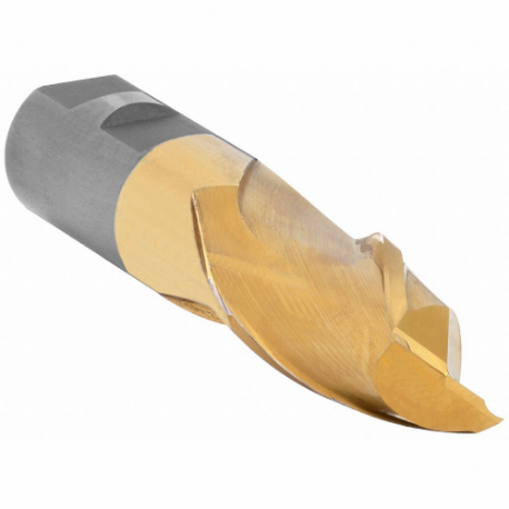 CLEVELAND C33799 Square End Mill, Center Cutting, 2 Flutes, 1 1/2 Inch Milling Dia, 1 5/8 Inch Cut | CQ9URH 438F28