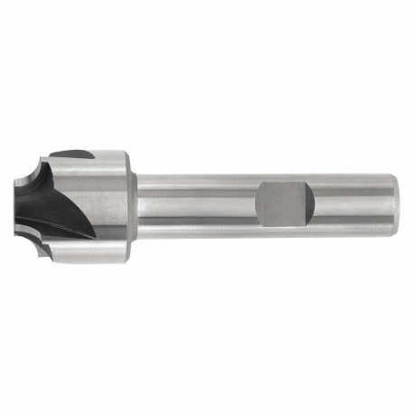 CLEVELAND C75386 Corner Rounding End Mill, 1 1/2 Inch Milling Dia, 1/2 Inch Corner Radius | CQ9GYK 438U38