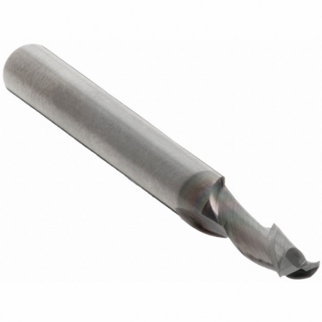 CLEVELAND C76232 Square End Mill, Carbide, Single End, 7/64 Inch Milling Dia, 2 Flutes | CQ9URC 438V74