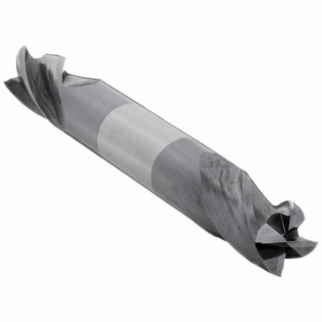 CLEVELAND C80282 Square End Mill, 4 Flutes, 5/16 Inch Milling Dia, 2 1/2 Inch Overall Length | CQ9TPH 33GF33