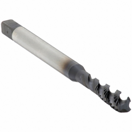 CLEVELAND C98010 Spiral Flute Tap, #10-24 Thread Size, 1 Inch Thread Length, 2 3/4 Inch Length | CQ9QTD 45ER76