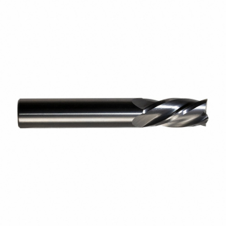 CLEVELAND C98221 Square End Mill, Center Cutting, 4 Flutes, 4 mm Milling Dia, 14 mm Length Of Cut | CQ9WKK 789LD2