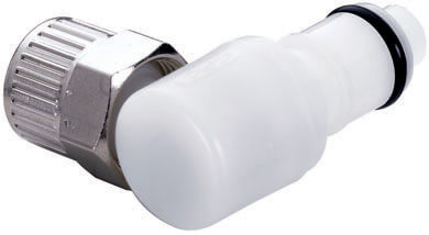COLDER PRODUCTS COMPANY APCD21006 Coupler Push In Acetal White | AF7XPV 23MG96