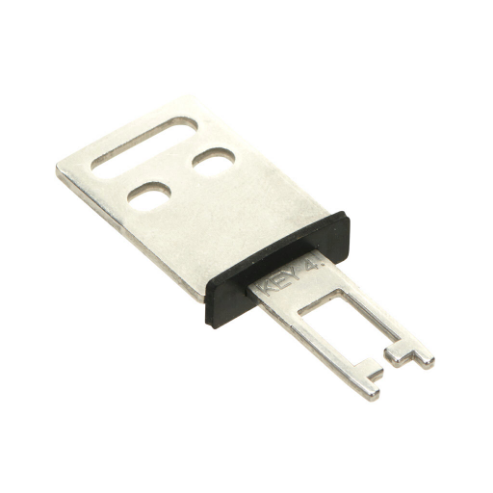 Actuator Tongue, Straight Mounting Tab With 13mm Mounting Hole Spacing Mount