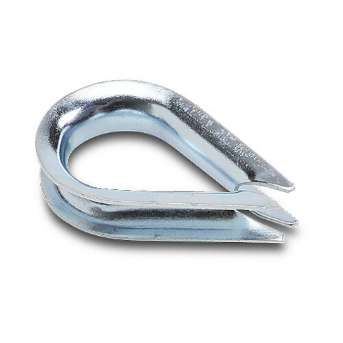 Cable-Pull Eye Thimble, Zinc Alloy