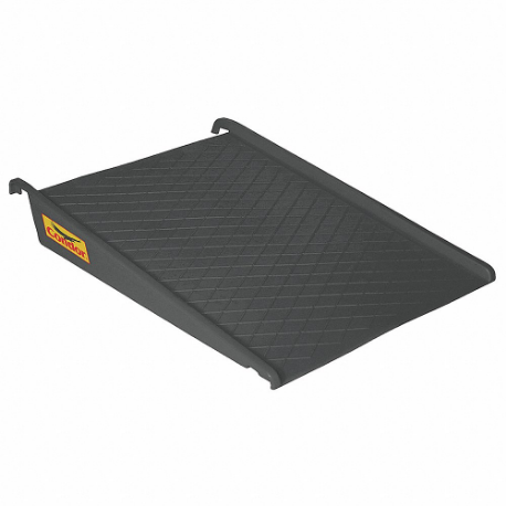 Spill Pallet Ramp, 1, 500 Lb Load Capacity, 45 1/2 Inch Length X 32 Inch Width X 8 Inch Height, Black