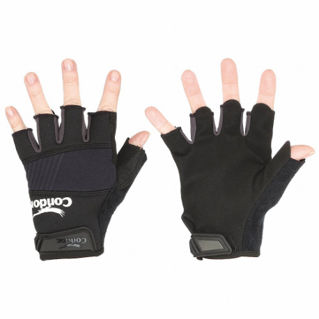 CONDOR 488C73 Mechanics Gloves, Size 2XL, Mechanics Glove, Fingerless, Synthetic Leather, Neoprene | CR2DFK