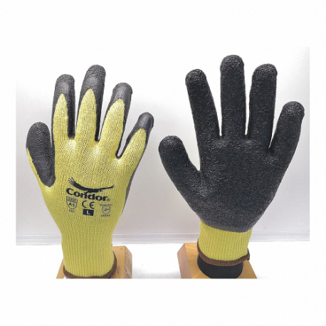 CONDOR 48UR31 Coated Glove, 2XL, Latex, Kevlar, 1 Pair | CR2CDE