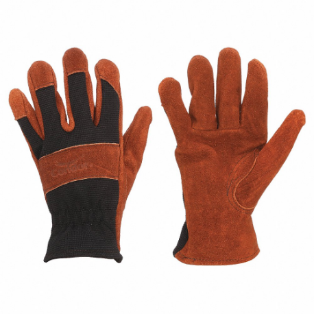 CONDOR 48WU53 Leather Gloves, Size 2XL, Wing Thumb, Polyester, 48WU53, 1 Pair | CR2CWB