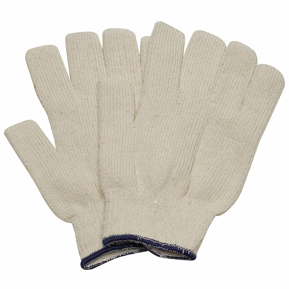 Heat Resistant Gloves, White, Mens S
