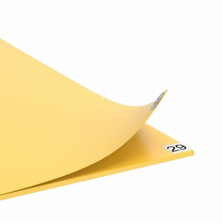 CONDOR 6GPY7 Tacky Floor Mat, 18 Inch x 36 Inch Sheet Size, 1.5 mil Sheet Thick, Polyethylene Film | CR2DWJ