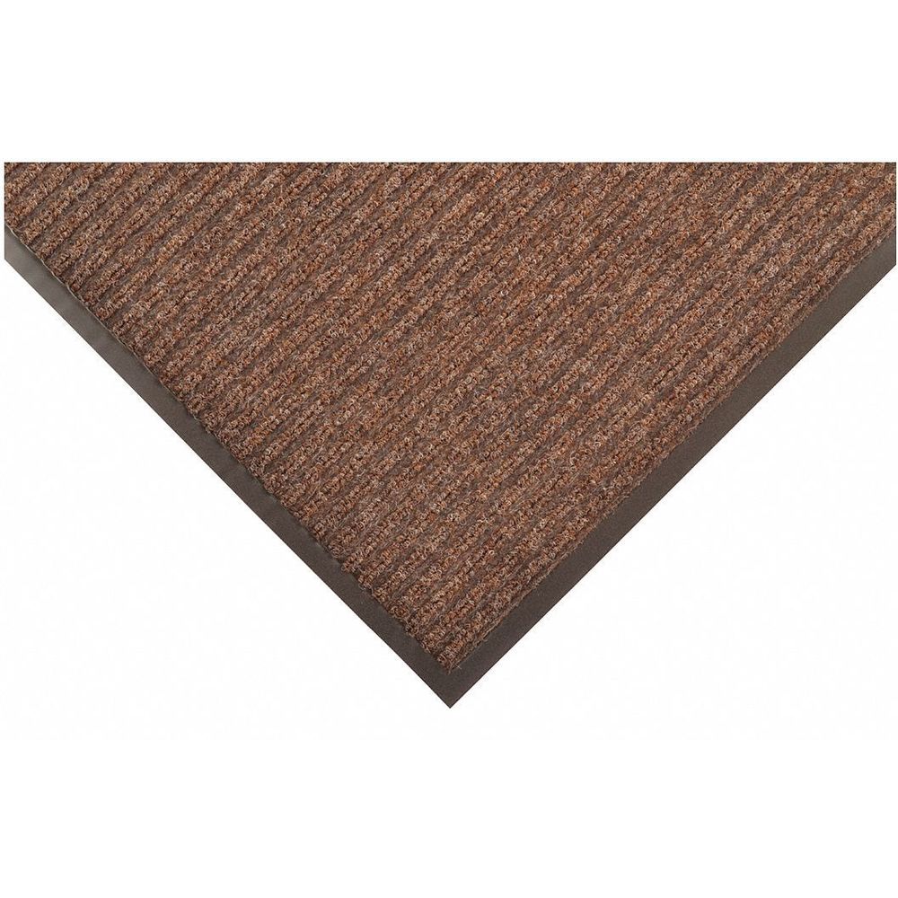 CONDOR 8V355 Indoor Entrance Mat, 5 Feet Length, 3 Feet Width, Rectangle, Brown | CD3WYA