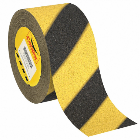 CONDOR GRAN15294 Anti-Slip Tape, Very Coarse, 46 Grit Size, Striped, 6 Inch X 60 Ft, Acrylic, 2 PK | CR2BDB 55JK23