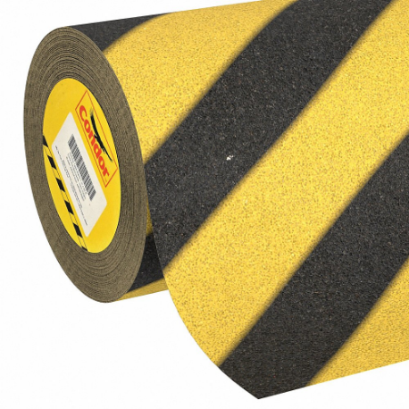 CONDOR GRAN15295 Anti-Slip Tape, Very Coarse, 46 Grit Size, Striped, 24 Inch X 60 Ft, 30 Mil Thick | CR2BCZ 55JK24