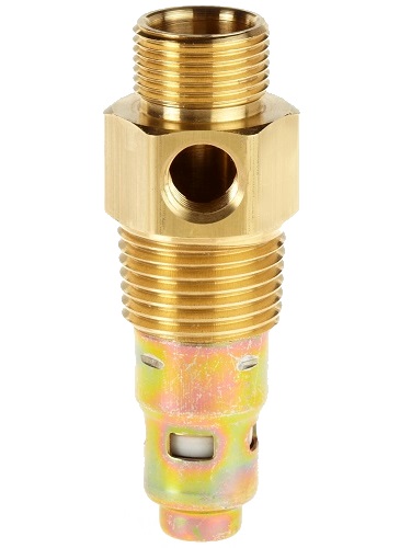 CONRADER CTD1212 In-Tank Check Valve, 1/2 Inch Inlet, Compression, 1/2 Inch Outlet MNPT, 20 SCFM | CE7YZW 0576