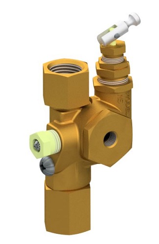 CONRADER NSG-29 Pilot Unloader Check Valve, Gasoline, 5/8 Inch Inlet, Inv. Flare Top | CE7ZLF 6803