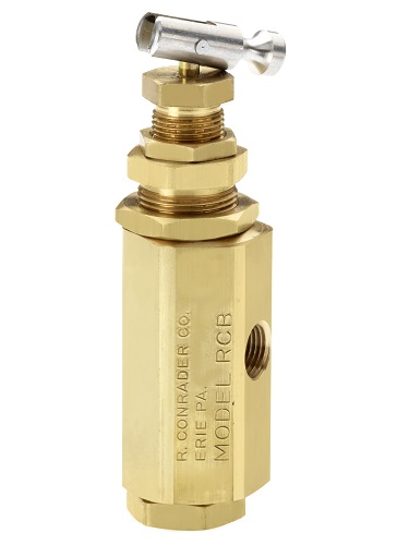 CONRADER RCB-M-DC Pilot Valve, 1/4 Inch Inlet MNPT, 1/8 Inch Outlet FNPT, 20 To 250Psi | CE7ZML 0503