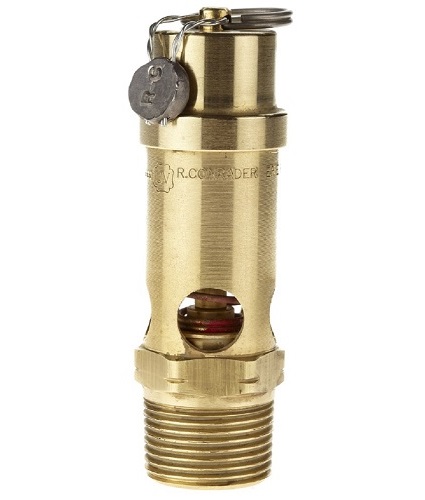 CONRADER SRV530-12-SS Safety Valve, 1/2 Inch Inlet, 143 To 1154 SCFM, 25 To 300Psi | CE7ZNT 6601