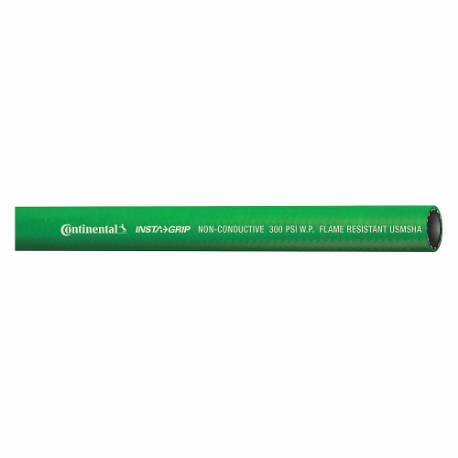 CONTINENTAL 21070202 Air Hose, 3/8 Inch Hose Inside Dia, Green, 300 PSI | CR2FPK 55CN79
