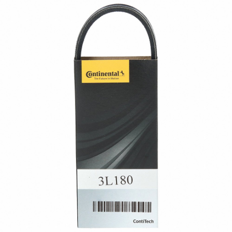 CONTITECH INC 3L290 V-Belt, 3L290, 29 Inch Outside Length, 3/8 Inch Top Width, 7/32 Inch Thick | CR2LME 459H90