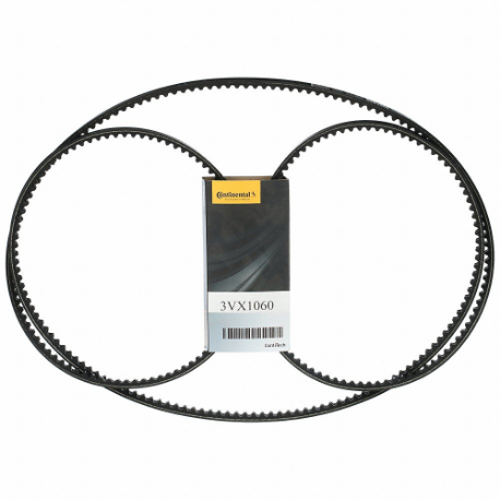CONTITECH INC 3VX830 Cogged V-Belt, 83 Inch Outside Length, 3/8 Inch Top Width, 5/16 Inch Thick | CR2LGG 459H44