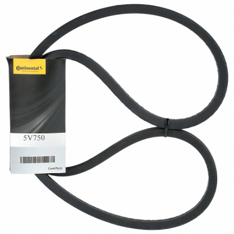 CONTITECH INC 5V850 V-Belt, 5V850, 85 Inch Outside Length, 5/8 Inch Top Width, 17/32 Inch Thick | CR2LMN 459K49
