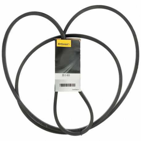 CONTITECH INC B144 V-Belt, B144, 147 Inch Outside Length, 21/32 Inch Top Width, 13/32 Inch Thick | CR2LQK 459L69