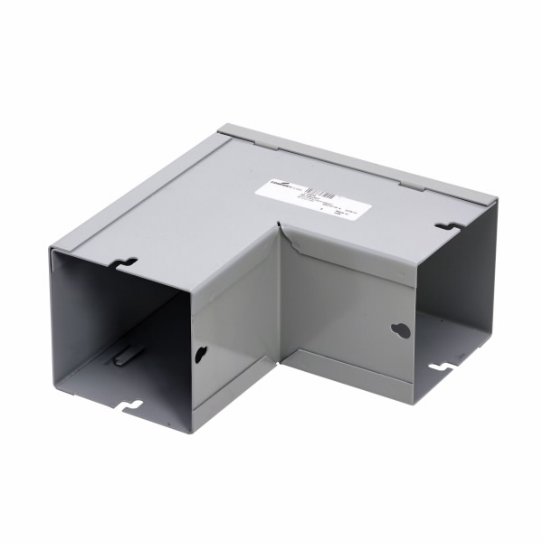 COOPER B-LINE 1010 HSLOUT Wireway Elbow, 90 Deg., Outside Opening, Steel, Gray, 10 x 10 Inch Size | CH7JTL