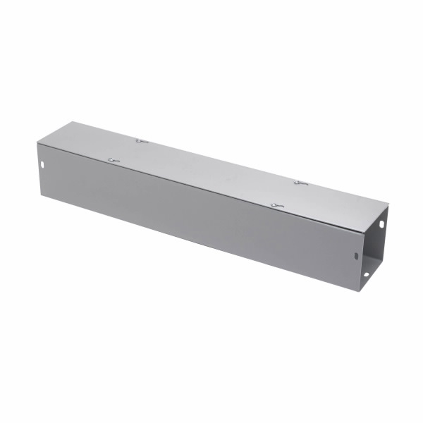 COOPER B-LINE 101012 GGV NK Wireway, 12 x 10 x 10 Inch Size, Screw Covered, Galvanized Steel, Gray | CH7UKA