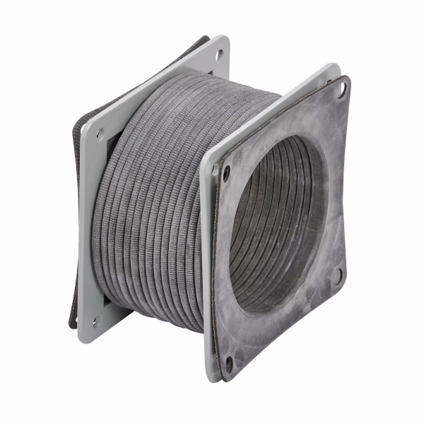 COOPER B-LINE 44-12FFF Flexible Fitting, Feed Through, Steel, 4 x 4 Inch Size | CH7BQW