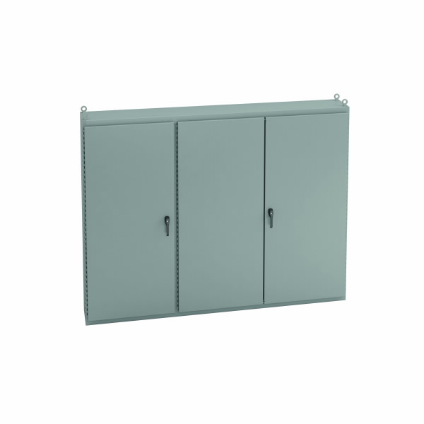 COOPER B-LINE 8611214-12FS Ground Mounted Panel Enclosure, 14 x 112 x 86 Inch Size, Carbon Steel | CH7CQE