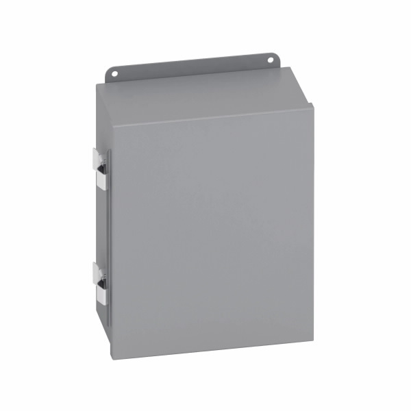 COOPER B-LINE 863.5-12CHQRC JIC Panel Enclosure, 8 x 3.5 x 6 Inch Size, Carbon Steel | CH6YXG