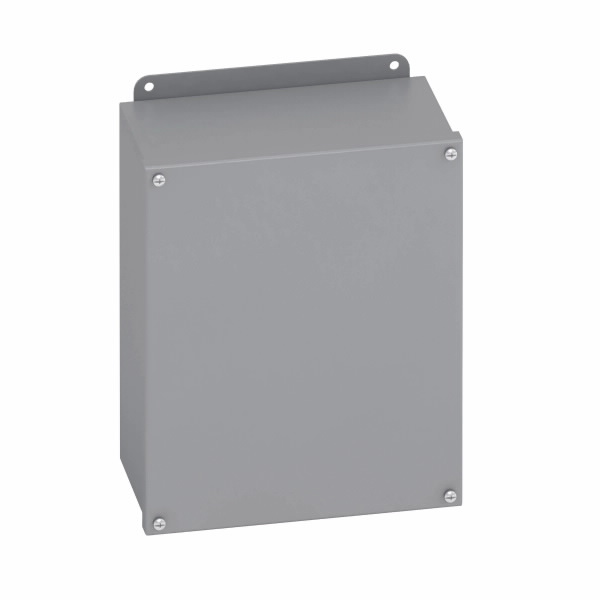 COOPER B-LINE 863.5-12SC JIC Panel Enclosure, 8 x 3.5 x 6 Inch Size, Carbon Steel | CH6YXJ